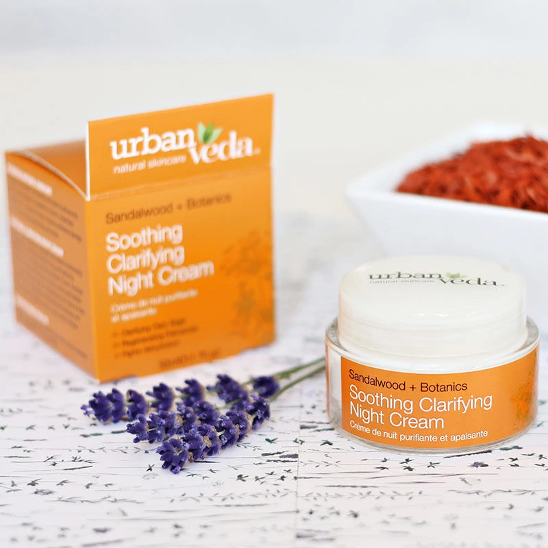 Urban Veda Soothing Sandalwood Clarifying Night Cream - Image 4