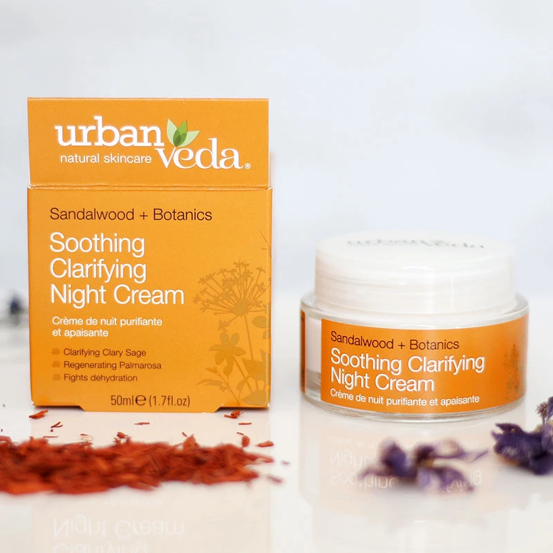 Urban Veda Soothing Sandalwood Clarifying Night Cream - Image 5