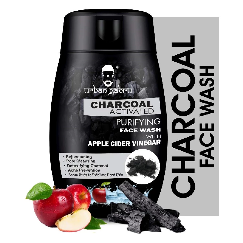UrbanGabru Activated Charcoal Face Wash UrbanGabru Activated Charcoal Face Wash-Pack Size-120 g