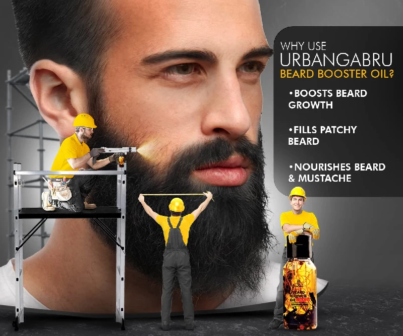 UrbanGabru Beard Booster Growth Oil - Image 2