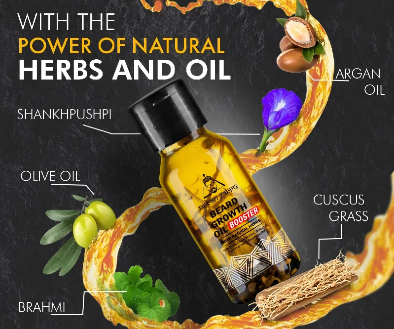 UrbanGabru Beard Booster Growth Oil - Image 4