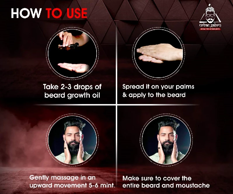 UrbanGabru Beard Booster Growth Oil - Image 7