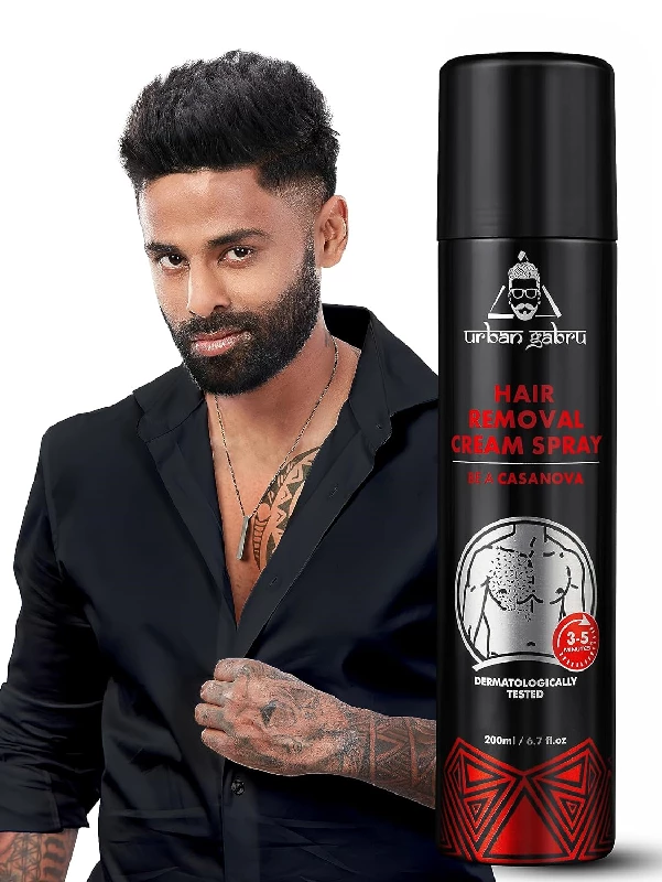 UrbanGabru Casanova Hair Removal Cream Spray UrbanGabru Casanova Hair Removal Cream Spray-Pack Size-200 ml