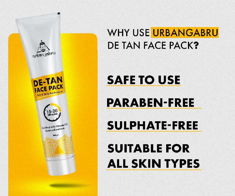 UrbanGabru De-tan Face Pack - Image 4