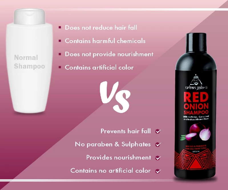 UrbanGabru Natural Onion shampoo - Image 7
