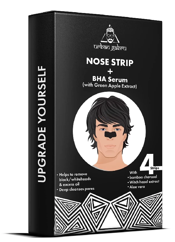 UrbanGabru Nose Strip with BHA Serum UrbanGabru Nose Strip with BHA Serum-Pack Size-4 Strips