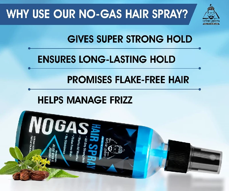 UrbanGabru Unlimited Hold No Gas Hair Spray - Image 3