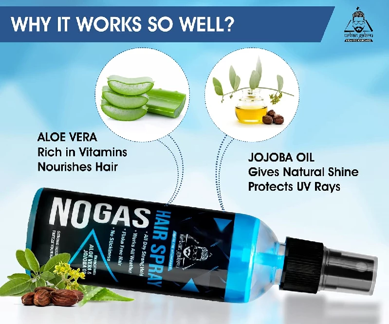 UrbanGabru Unlimited Hold No Gas Hair Spray - Image 5
