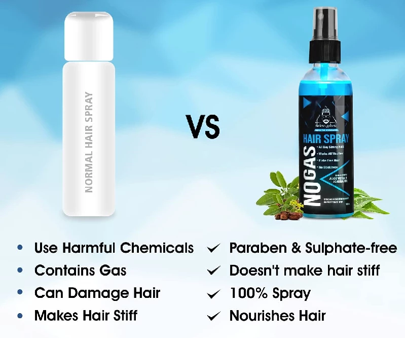 UrbanGabru Unlimited Hold No Gas Hair Spray - Image 7