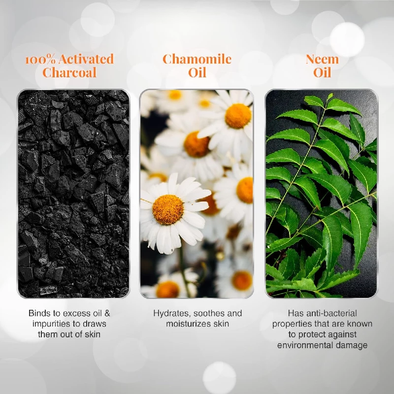VLCC 7X Ultra Whitening & Brightening Charcoal Peel Off Mask - Image 4