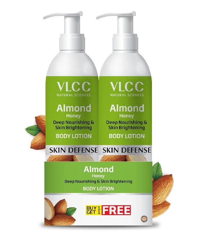 VLCC Almond Honey Deep Nourishing & Skin Brightening Body Lotion (pack Of 2)