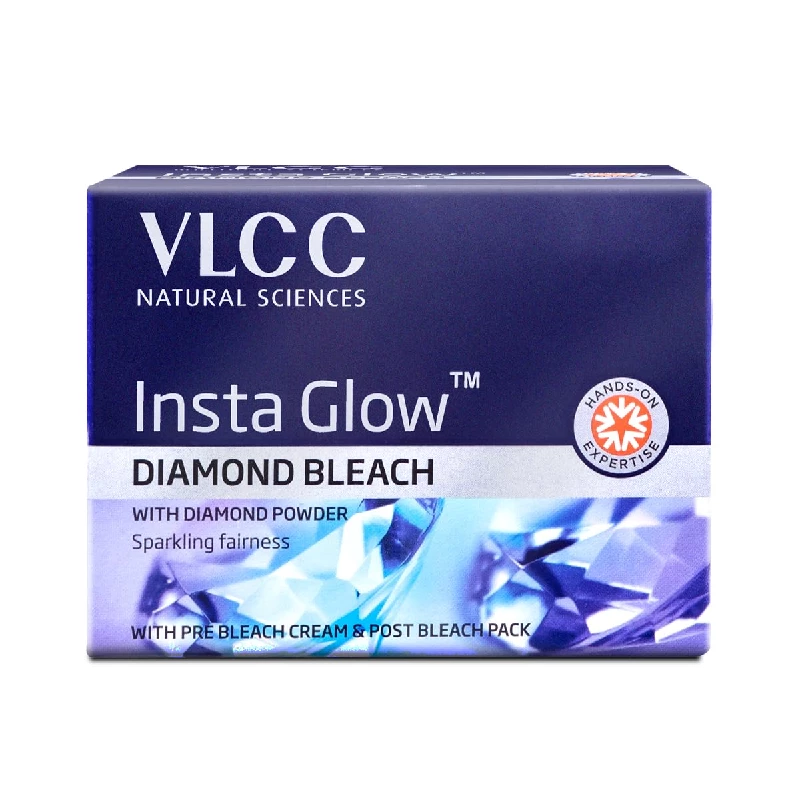 VLCC Insta Glow Diamond Bleach VLCC Insta Glow Diamond Bleach-Pack Size-402 g