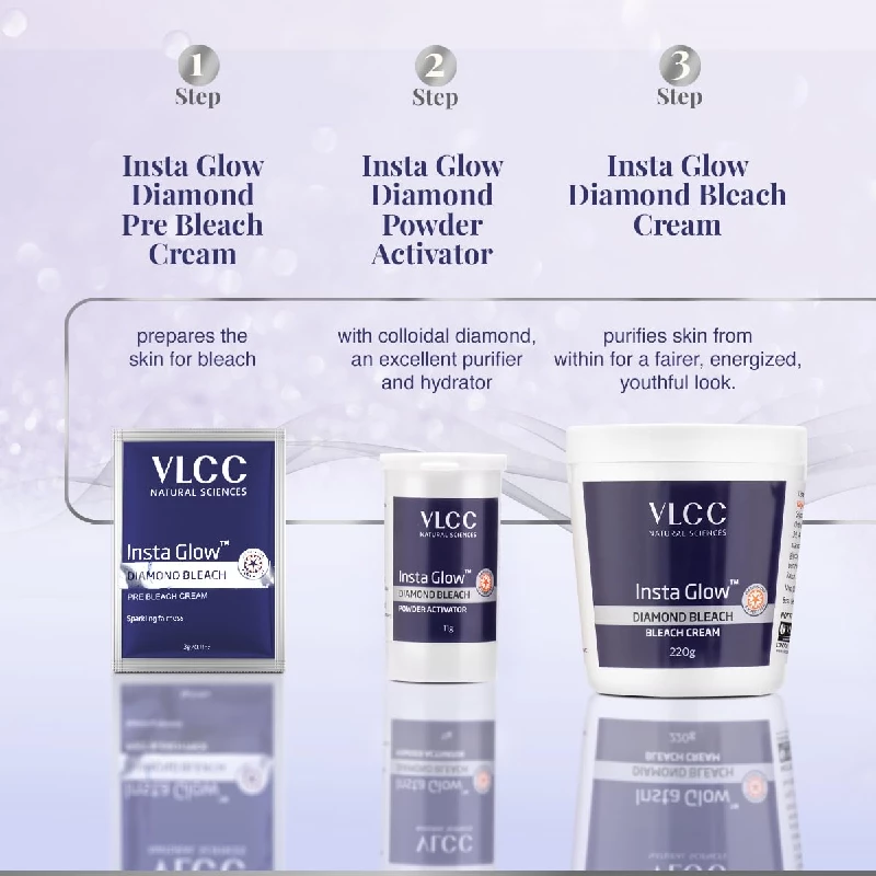 VLCC Insta Glow Diamond Bleach - Image 5
