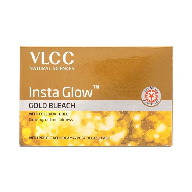 VLCC Insta Glow Gold Bleach VLCC Insta Glow Gold Bleach-Pack Size-402 g