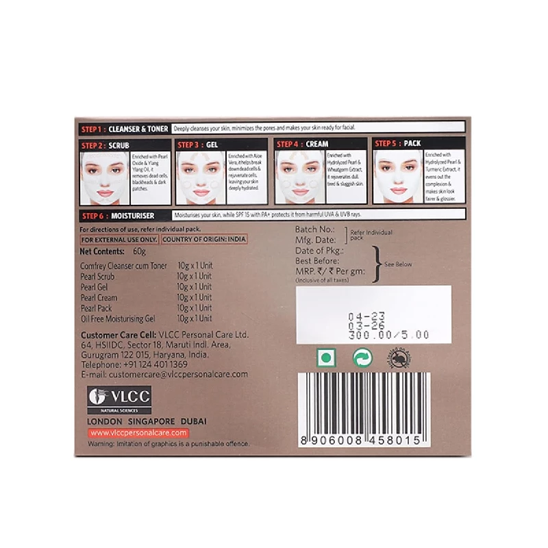 VLCC Pearl Facial Kit - Image 8
