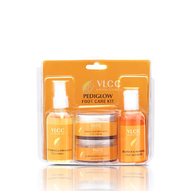 VLCC Pedi Glow Foot Care Kit VLCC Pedi Glow Foot Care Kit-Pack Size-300 g