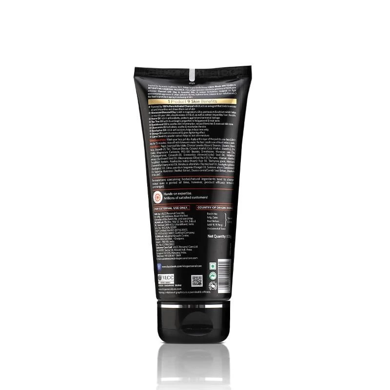 VLCC Ultimo Blends Whitening & Detoxifying Charcoal Face Pack - Image 5