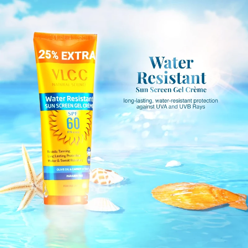 VLCC Water Resistant SPF 60 PA+++ Sunscreen Gel Creme - Image 2