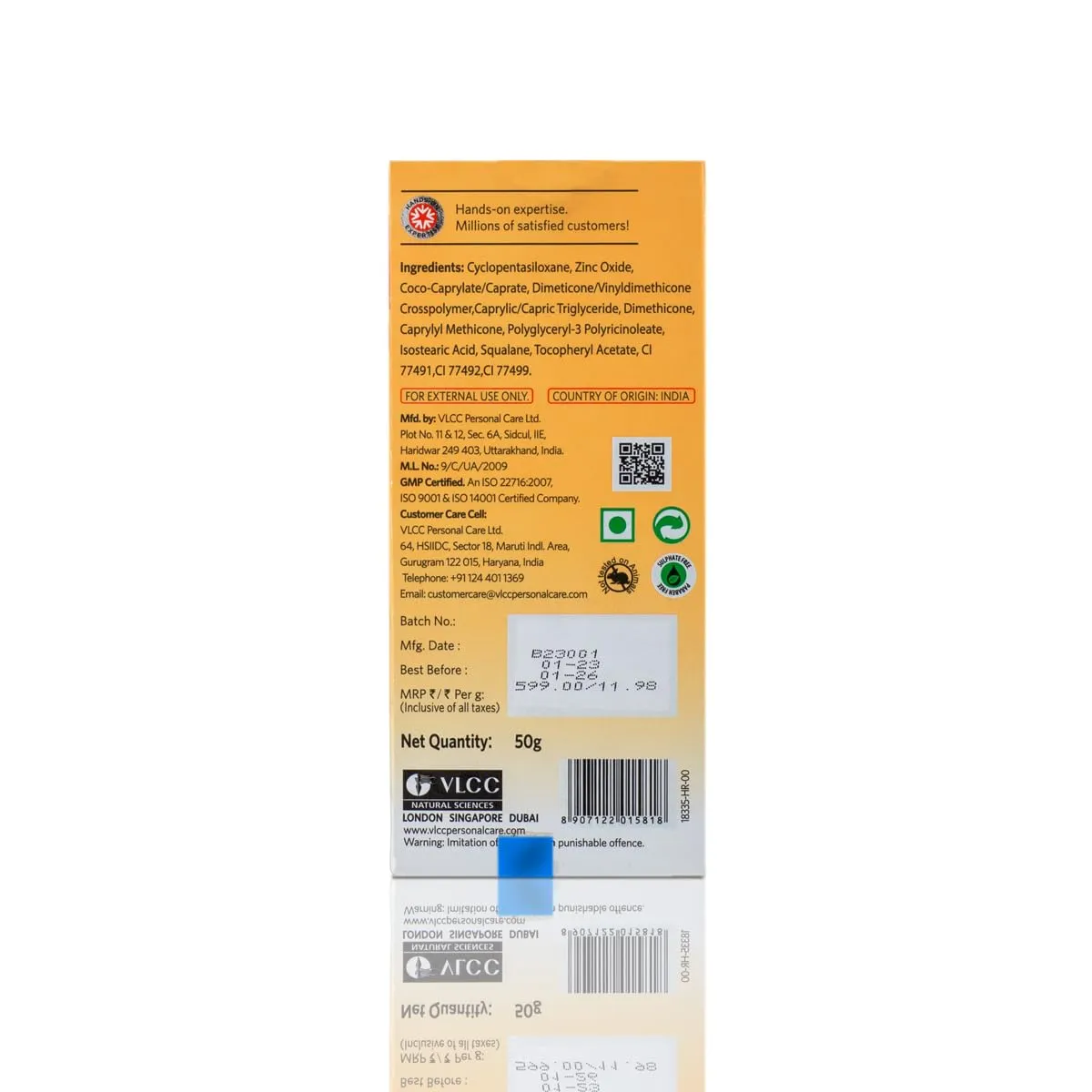 VLCC Mineral Sunscreen Tinted Spf 50 PA+++ - Image 3