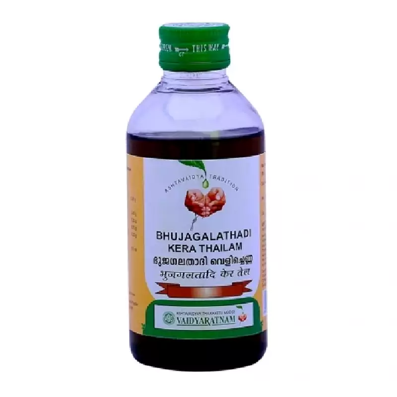 Vaidyaratnam Bhujagalathadi Coconut Oil - Image 1