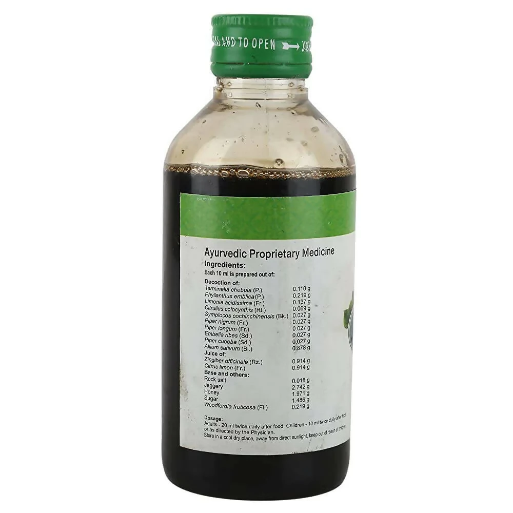 Vaidyaratnam Digestol Liquid (Syrup) - Image 3