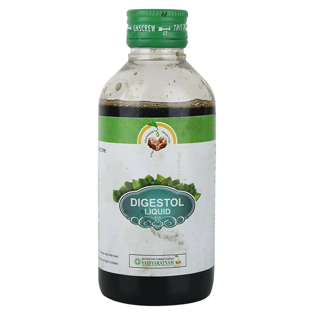 Vaidyaratnam Digestol Liquid (Syrup) | The Desi Food