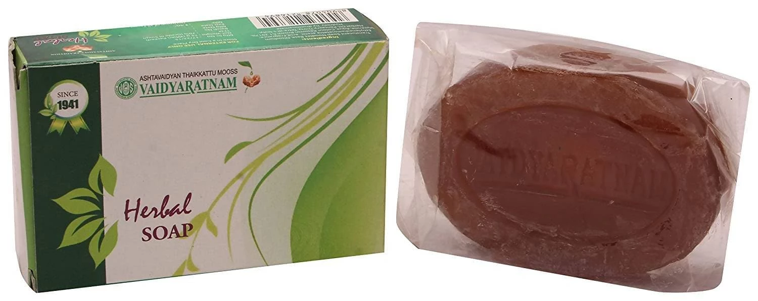 Vaidyaratnam Herbal Soap - Image 1