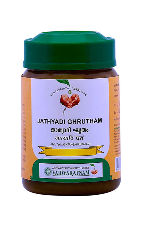 Vaidyaratnam Jathyadi Ghrutham - Image 1