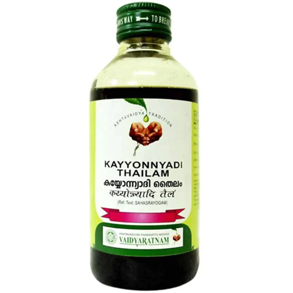 Vaidyaratnam Kayyonnyadi Thailam - Image 1