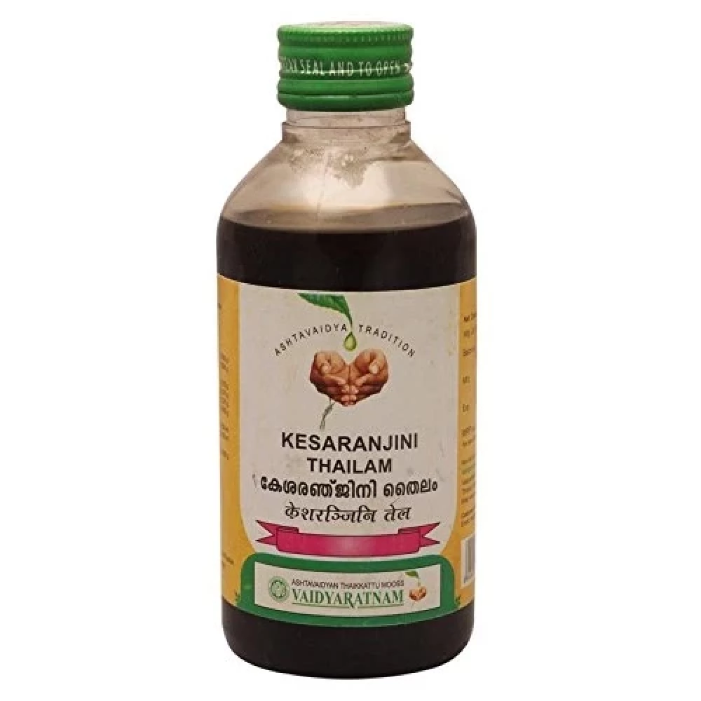 Vaidyaratnam Kesaranjini Kera Thailam - Image 1