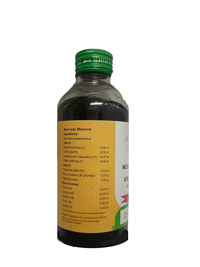 Vaidyaratnam Neelibhrungadi Kera Thailam | Ayurvedic Hair Oil | Traditional Scalp Nourishment-3