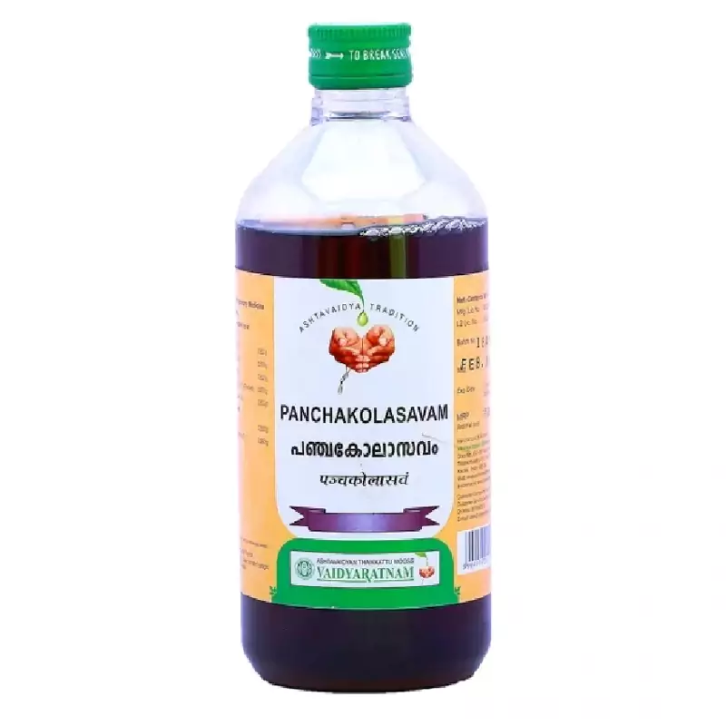 Vaidyaratnam Panchakolasavam | Traditional Ayurvedic Digestive Tonic | Post-Natal Care & Appetite Support-1