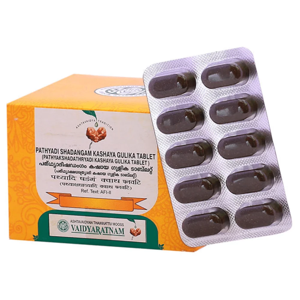 Vaidyaratnam Pathyakshadathryadi Kasaya Tablet - Image 2
