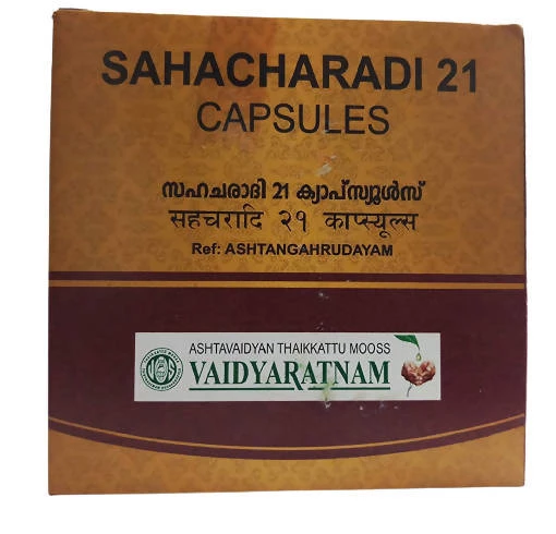 Vaidyaratnam Sahacharadi 21 Capsules - Image 1