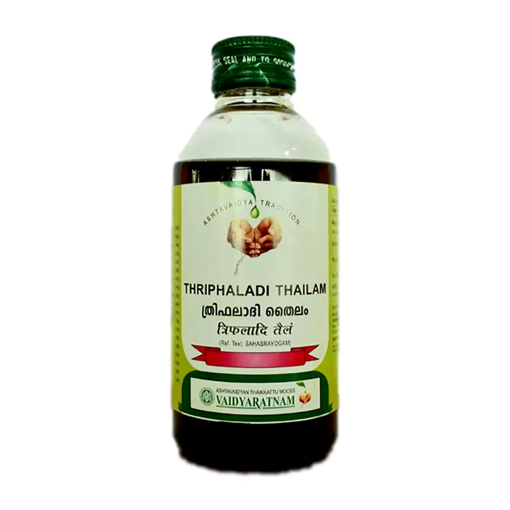 Vaidyaratnam Triphaladi Thailam - Image 1