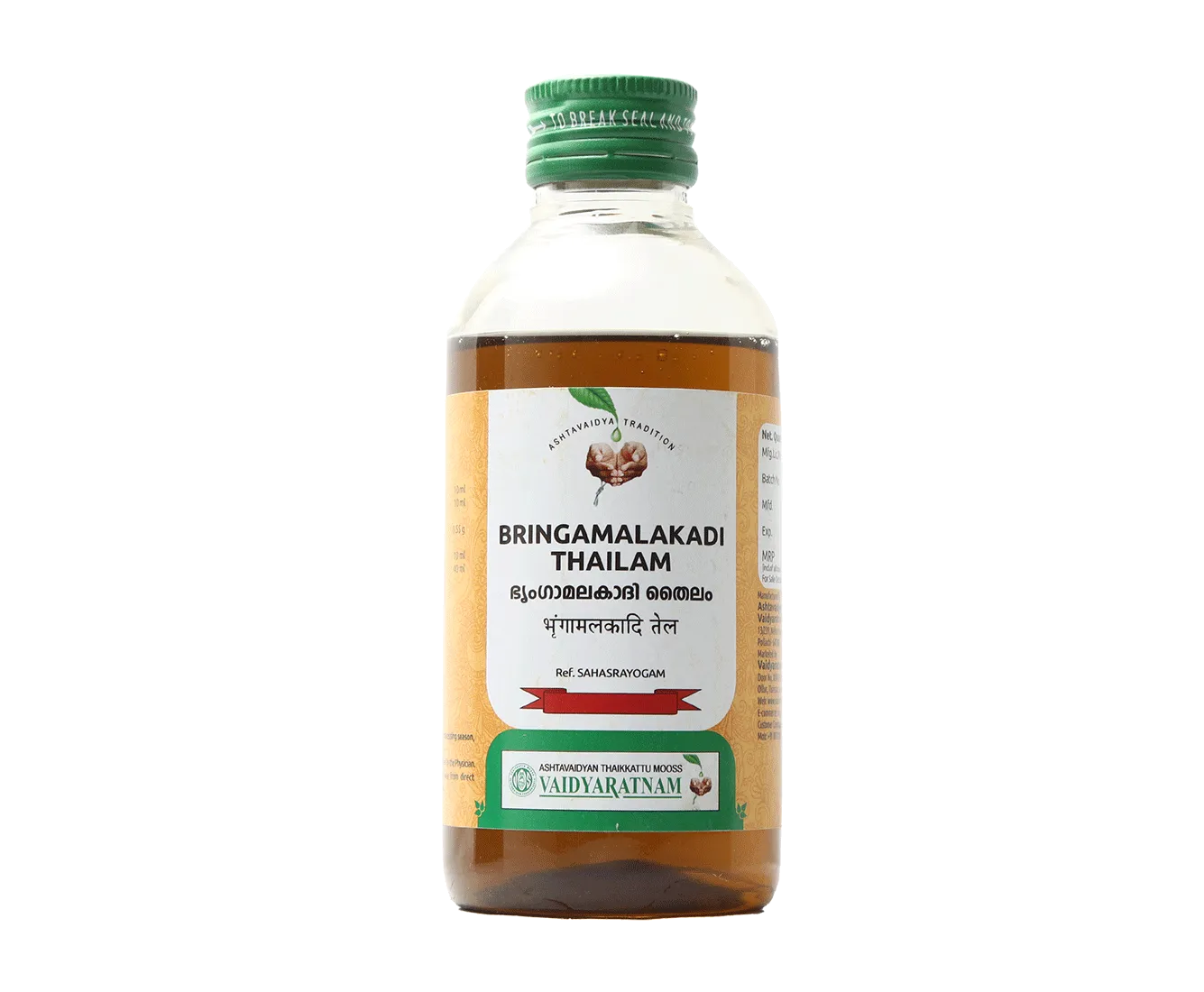 Vaidyaratnam-Bhringamalakadi-Thailam-200-ml-1.webp