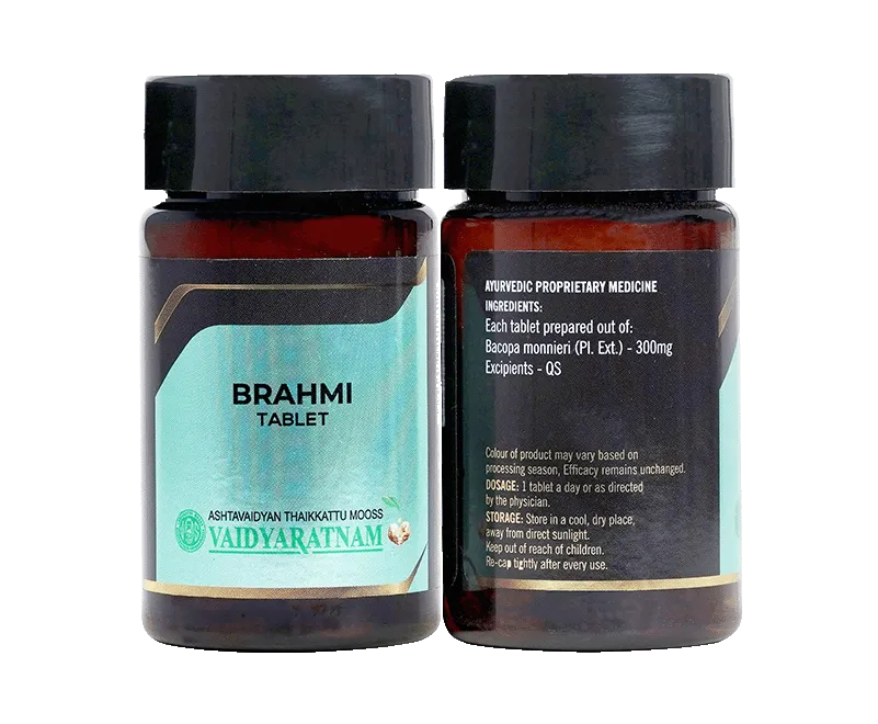 Vaidyaratnam Brahmi Tablet - Image 2