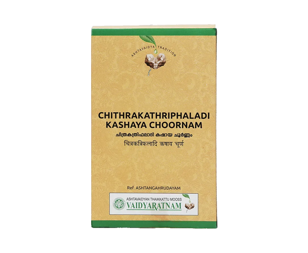 Vaidyaratnam Chithrakathriphaladi Kashaya Choornam