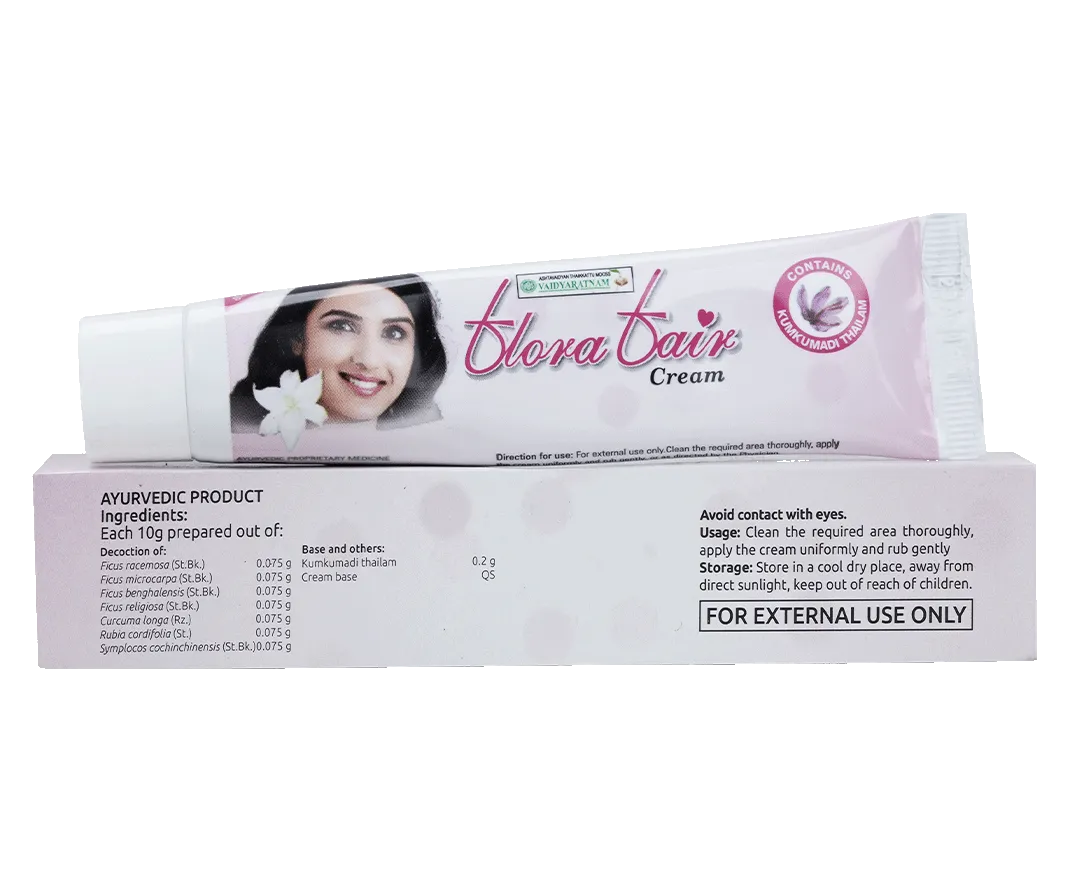 Vaidyaratnam Flora Fair Face Cream - Image 2
