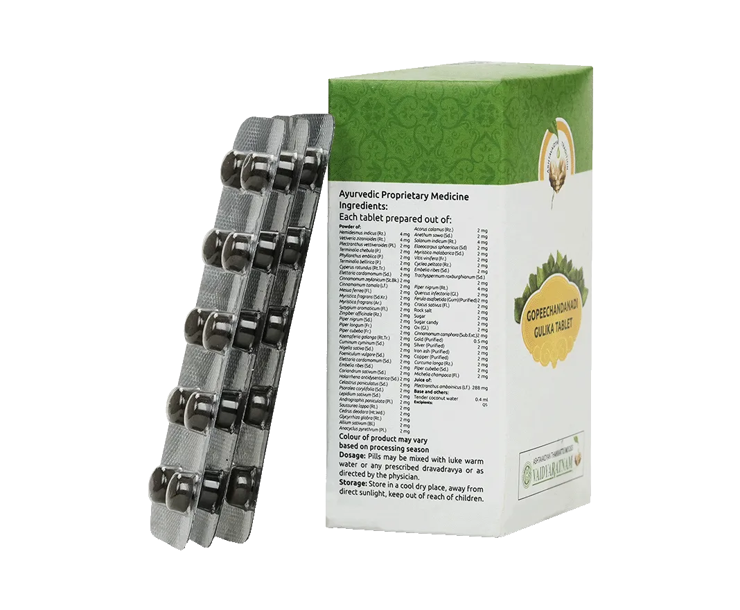 Vaidyaratnam-Gopeechandanadi-Pills-100-Tablets-2.webp