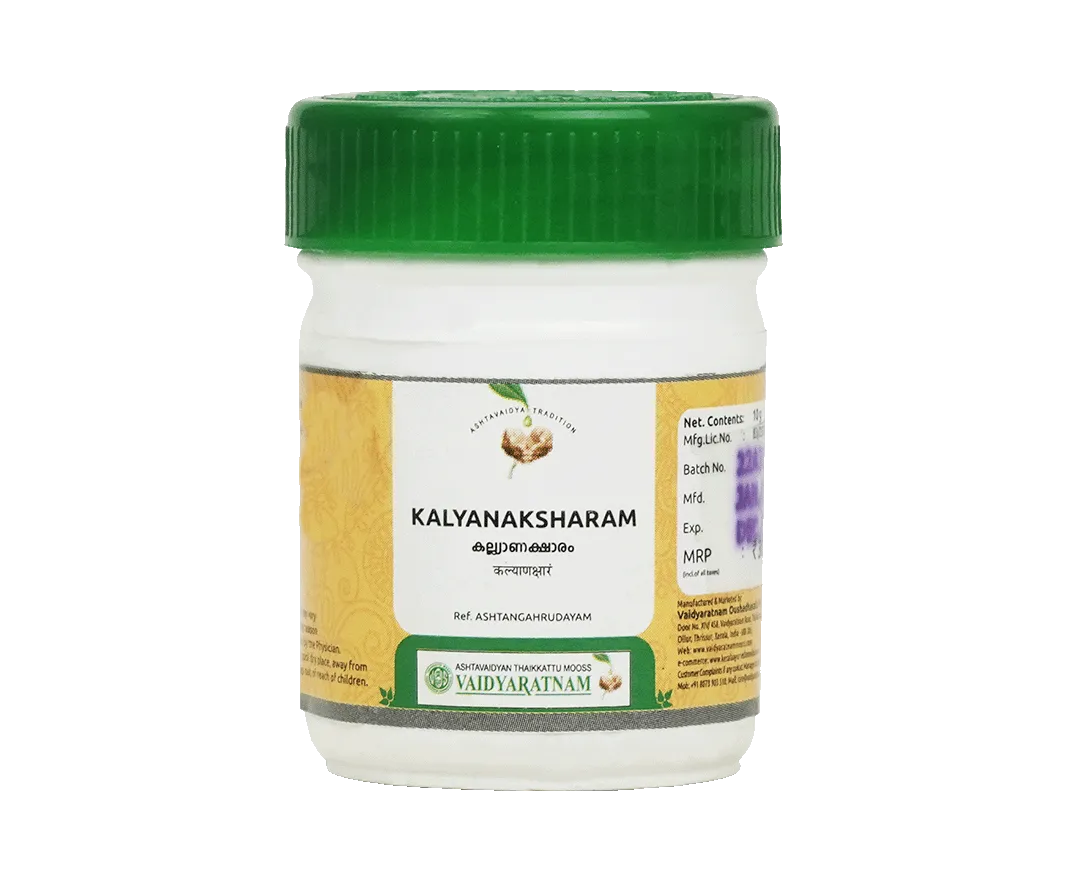 Vaidyaratnam Kalyanaksharam