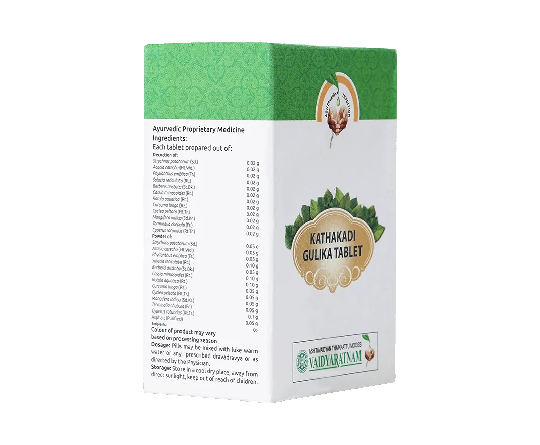 Vaidyaratnam Kathakadi Pills - Image 2