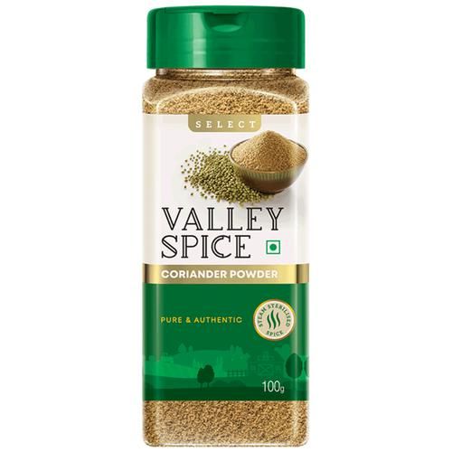 Valley Spice Select - Coriander Powder Valley Spice Select - Coriander Powder--100 g Pet Bottle