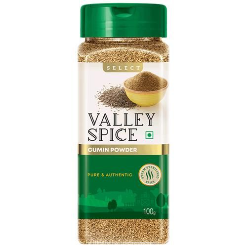 Valley Spice Select - Cumin Powder Valley Spice Select - Cumin Powder--100 g Pet Bottle