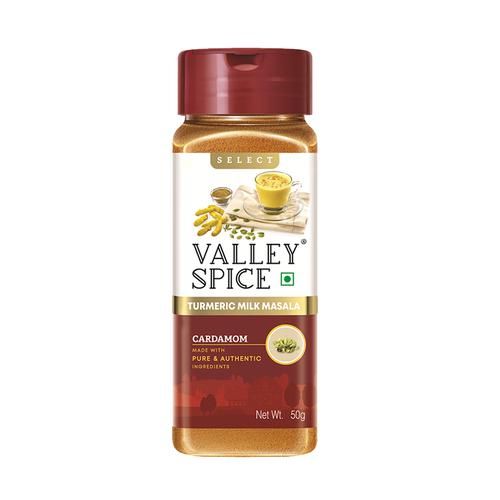 Valley Spice Turmeric Milk Masala - Cardamom Valley Spice Turmeric Milk Masala - Cardamom--50 g Pet Bottle