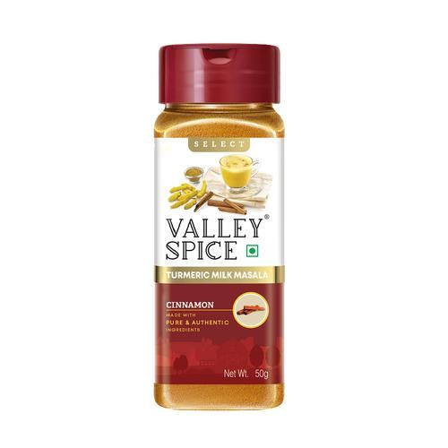 Valley Spice Turmeric Milk Masala - Cinnamon Valley Spice Turmeric Milk Masala - Cinnamon--50 g Pet Bottle