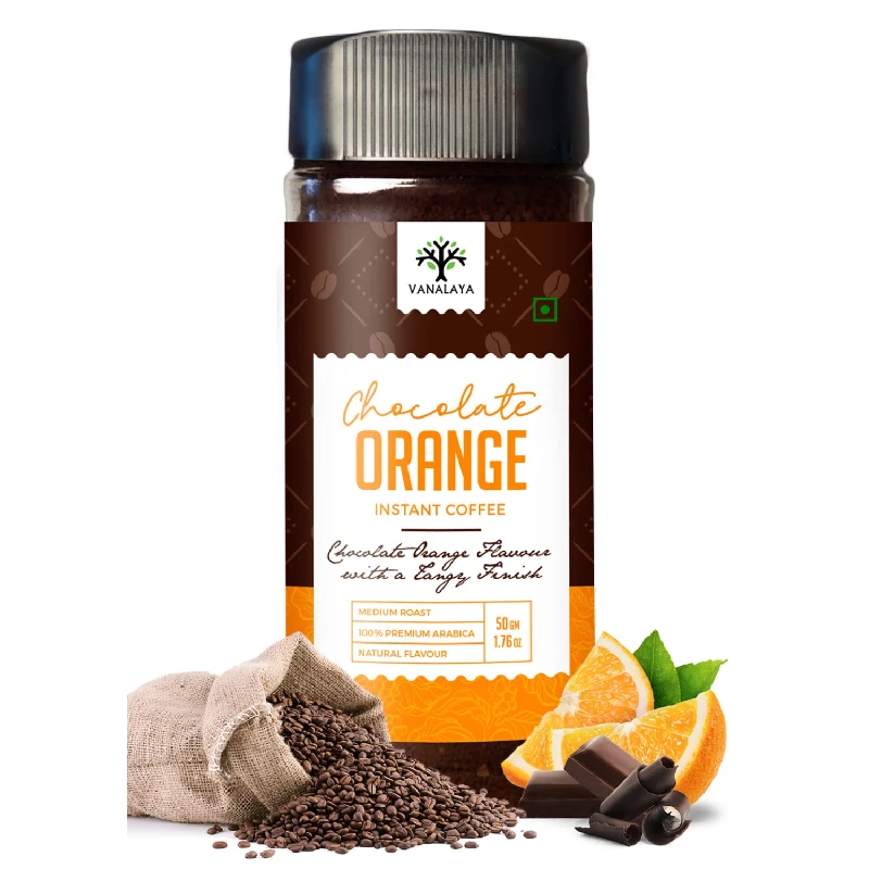 Vanalaya Chocolate Orange Instant Coffee