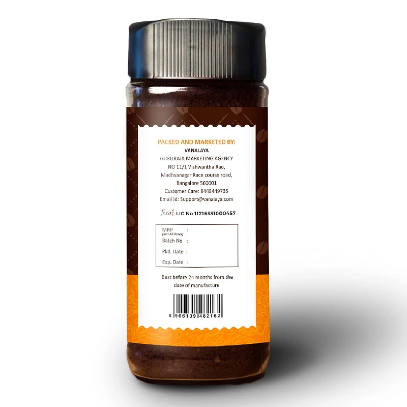Vanalaya Chocolate Orange Instant Coffee - Image 4