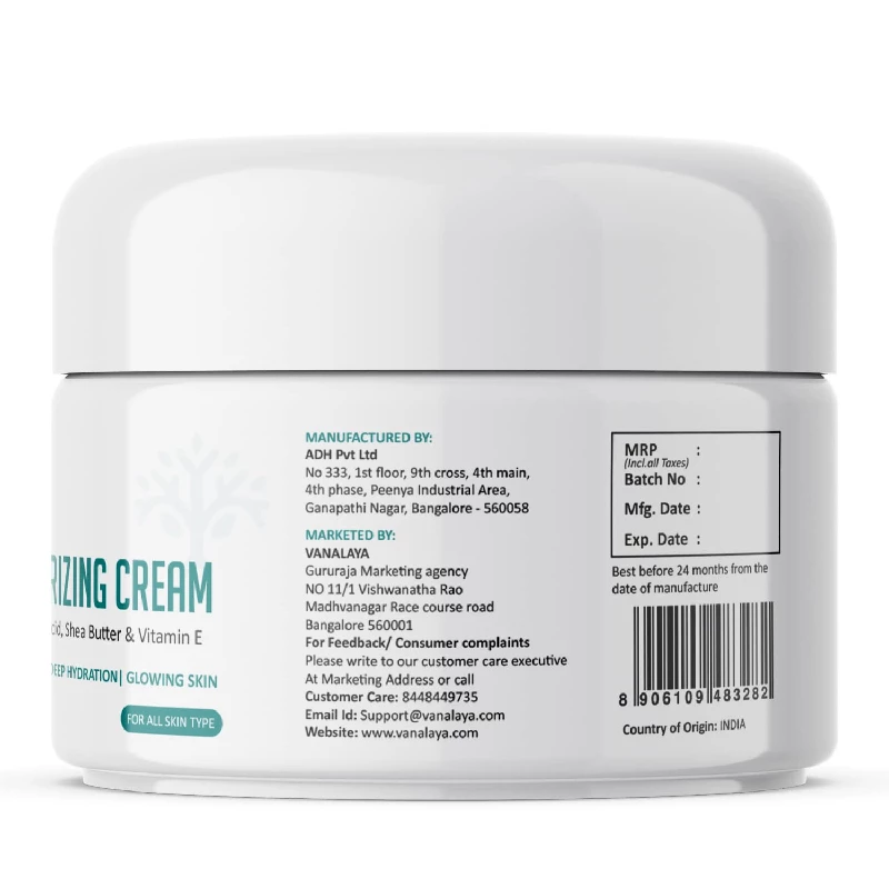 Vanalaya Daily Moisturizing Cream - Image 2