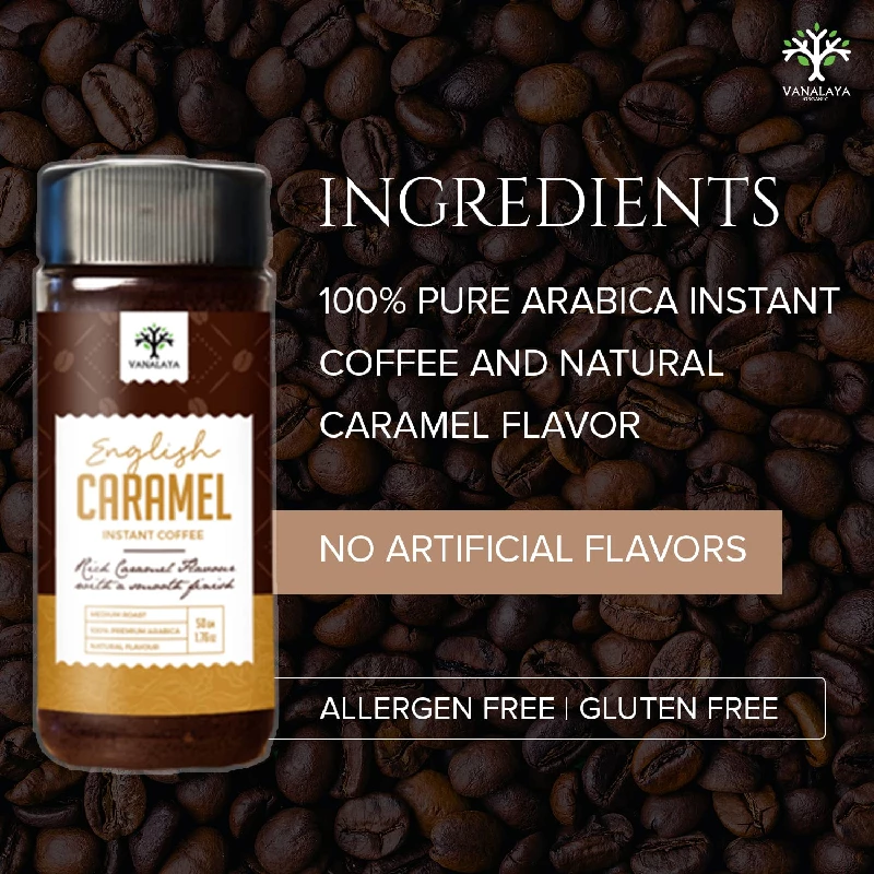 Vanalaya English Caramel Instant Coffee - Image 3